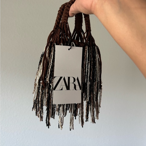 Zara mini bucket beaded bag - Picture 5 of 12